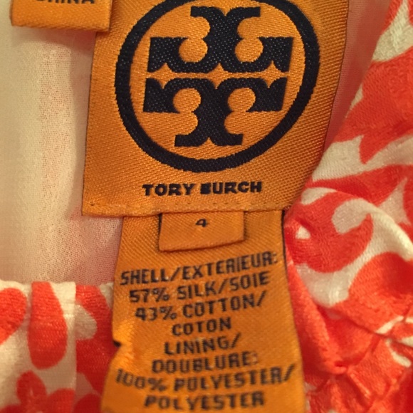 TORY BURCH LIKE NEW SLEEVELESS DRESS SIZE 4 - Picture 2 of 8